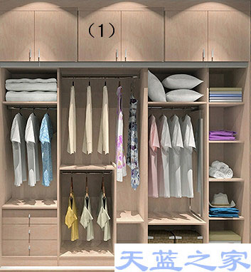 衣柜内部结构设计参考图（一）