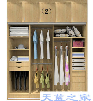 衣柜内部结构设计参考图（二）