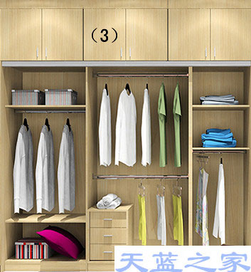 衣柜内部结构设计参考图（三）