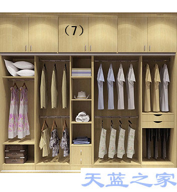 衣柜内部结构设计参考图（七）