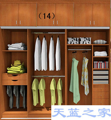 衣柜内部结构设计参考图（十四）