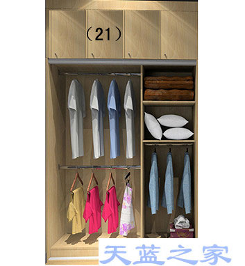 衣柜内部结构设计参考图（二十一）